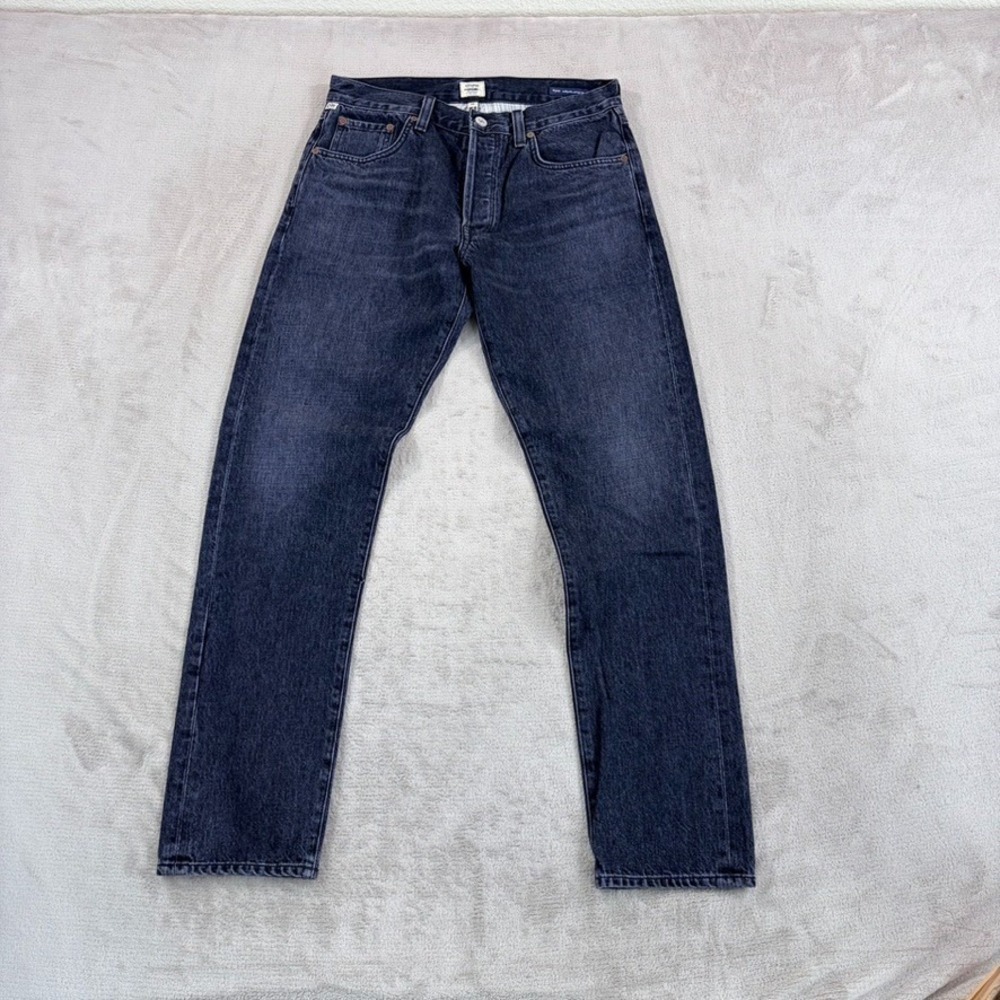 CITIZEN OF HUMANITY Wyatt Authentic Narrow Fit Jeans in Black Men 30x30